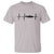 Fish And Forest Fishing Lover Heartbeat Gift T Shirt - Wonder Print Shop
