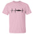 Fish And Forest Fishing Lover Heartbeat Gift T Shirt - Wonder Print Shop