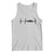 Fish And Forest Fishing Lover Heartbeat Gift Tank Top - Wonder Print Shop