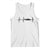 Fish And Forest Fishing Lover Heartbeat Gift Tank Top - Wonder Print Shop