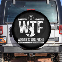 Where Is The Fish Spare Tire Cover Funny WTF Fishing Gift - Wonder Print Shop