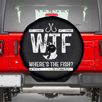 Where Is The Fish Spare Tire Cover Funny WTF Fishing Gift - Wonder Print Shop