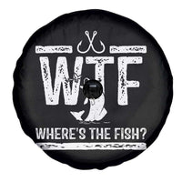 Where Is The Fish Spare Tire Cover Funny WTF Fishing Gift - Wonder Print Shop