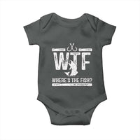 Where Is The Fish Baby Onesie Funny WTF Fishing Gift - Wonder Print Shop