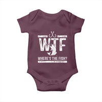 Where Is The Fish Baby Onesie Funny WTF Fishing Gift - Wonder Print Shop