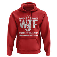 Where Is The Fish Hoodie Funny WTF Fishing Gift - Wonder Print Shop