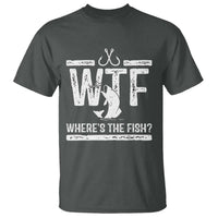 Where Is The Fish T Shirt Funny WTF Fishing Gift - Wonder Print Shop