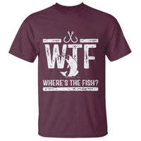 Where Is The Fish T Shirt Funny WTF Fishing Gift - Wonder Print Shop