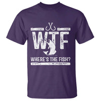 Where Is The Fish T Shirt Funny WTF Fishing Gift - Wonder Print Shop