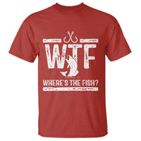 Where Is The Fish T Shirt Funny WTF Fishing Gift - Wonder Print Shop