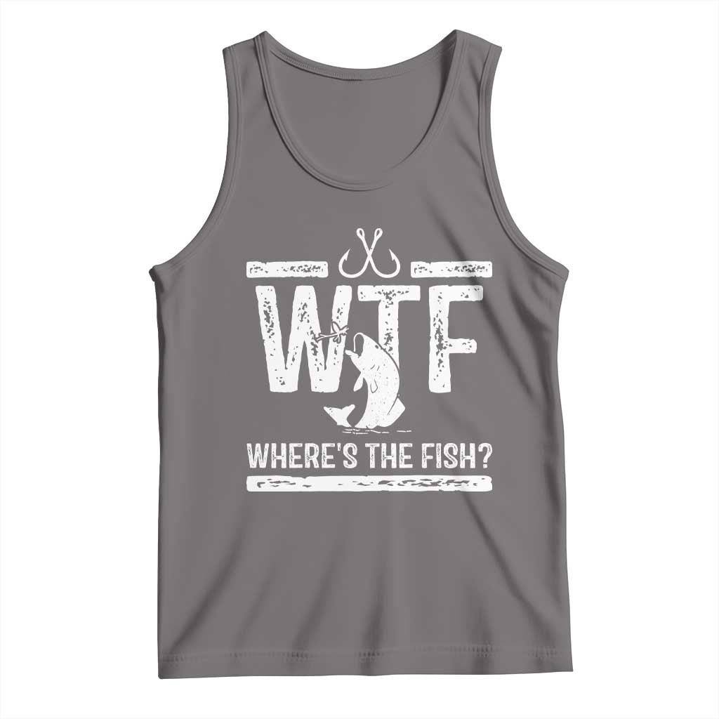 Where Is The Fish Tank Top Funny WTF Fishing Gift - Wonder Print Shop