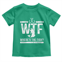 Where Is The Fish Toddler T Shirt Funny WTF Fishing Gift - Wonder Print Shop