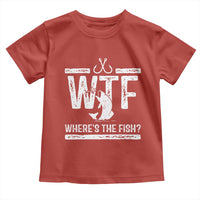 Where Is The Fish Toddler T Shirt Funny WTF Fishing Gift - Wonder Print Shop
