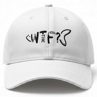 WTF Where Is The Fish Baseball Cap Funny Fisherman Gift