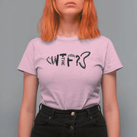 WTF Where Is The Fish T Shirt For Women Funny Fisherman Gift