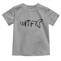 WTF Where Is The Fish Toddler T Shirt Funny Fisherman Gift