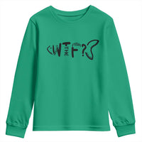 WTF Where Is The Fish Youth Sweatshirt Funny Fisherman Gift
