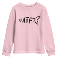 WTF Where Is The Fish Youth Sweatshirt Funny Fisherman Gift