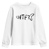 WTF Where Is The Fish Youth Sweatshirt Funny Fisherman Gift