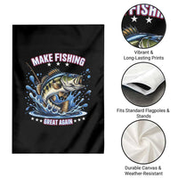 Funny Make Fishing Great Again Garden Flag Fisherman Gift - Wonder Print Shop