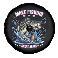 Funny Make Fishing Great Again Spare Tire Cover Fisherman Gift - Wonder Print Shop