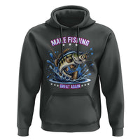 Funny Make Fishing Great Again Hoodie Fisherman Gift - Wonder Print Shop