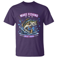 Funny Make Fishing Great Again T Shirt Fisherman Gift - Wonder Print Shop