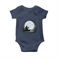 Funny Fisherman Gift Baby Onesie Bigfoot Fishing - Wonder Print Shop