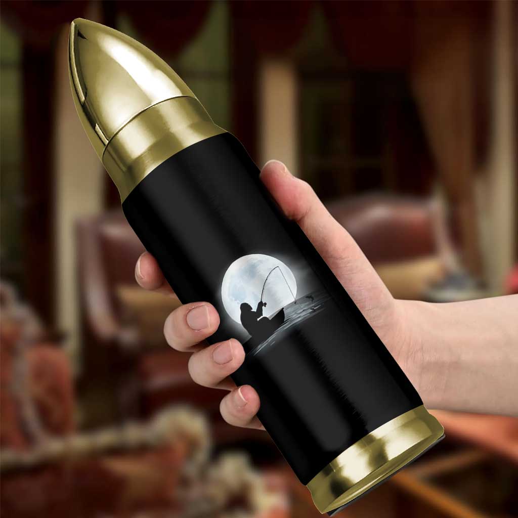 Funny Fisherman Gift Bullet Tumbler Bigfoot Fishing