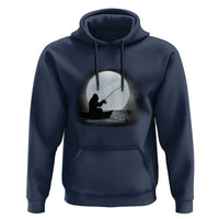 Funny Fisherman Gift Hoodie Bigfoot Fishing - Wonder Print Shop