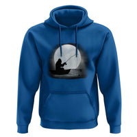 Funny Fisherman Gift Hoodie Bigfoot Fishing - Wonder Print Shop