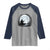 Funny Fisherman Gift Raglan Shirt Bigfoot Fishing - Wonder Print Shop
