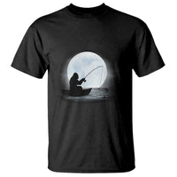 Funny Fisherman Gift T Shirt Bigfoot Fishing - Wonder Print Shop
