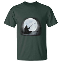 Funny Fisherman Gift T Shirt Bigfoot Fishing - Wonder Print Shop