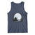 Funny Fisherman Gift Tank Top Bigfoot Fishing - Wonder Print Shop