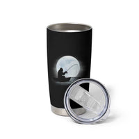 Funny Fisherman Gift Tumbler Cup Bigfoot Fishing
