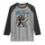 Id Rather Be Fishing Raglan Shirt Funny Bigfoot Fishing - Wonder Print Shop