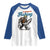 Id Rather Be Fishing Raglan Shirt Funny Bigfoot Fishing - Wonder Print Shop