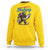 Id Rather Be Fishing Sweatshirt Funny Bigfoot Fishing - Wonder Print Shop
