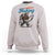 Id Rather Be Fishing Sweatshirt Funny Bigfoot Fishing - Wonder Print Shop