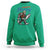 Id Rather Be Fishing Sweatshirt Funny Bigfoot Fishing - Wonder Print Shop
