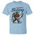 Id Rather Be Fishing T Shirt Funny Bigfoot Fishing - Wonder Print Shop