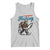 Id Rather Be Fishing Tank Top Funny Bigfoot Fishing - Wonder Print Shop