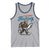 Id Rather Be Fishing Tank Top Funny Bigfoot Fishing - Wonder Print Shop