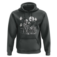 Halloween Skeleton Fishing Hoodie Funny Fisherman Gift - Wonder Print Shop