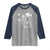 Halloween Skeleton Fishing Raglan Shirt Funny Fisherman Gift - Wonder Print Shop