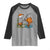 Halloween Fishing Lover Raglan Shirt Skeleton Humor Gift - Wonder Print Shop