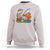 Halloween Fishing Lover Sweatshirt Skeleton Humor Gift - Wonder Print Shop