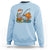 Halloween Fishing Lover Sweatshirt Skeleton Humor Gift - Wonder Print Shop
