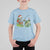 Christmas Skeleton Fishing T Shirt For Kid Funny Holiday Gift - Wonder Print Shop